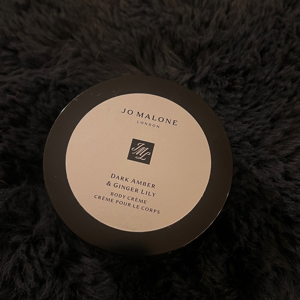 Jo Malone Dark Amber & Ginger Lily Body Cream 6.7 OZ 175ml